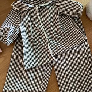 Classic Checkered Kids Pajamas